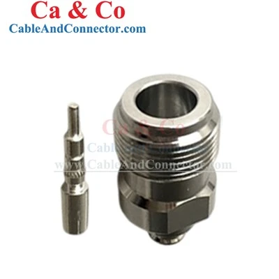 Conector coaxial drept N rezistent la temperaturi ridicate